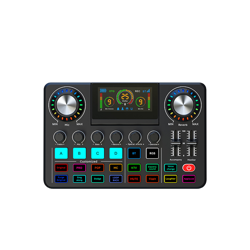 Audio Music Voice Changer - Mezclador de Audio F668, Tarjeta de