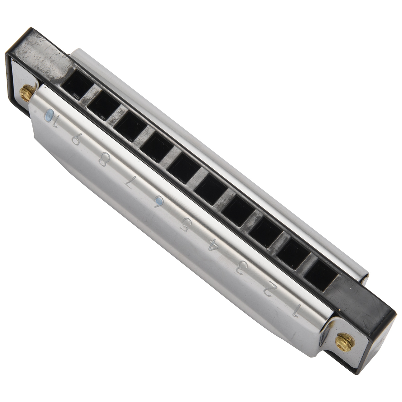 Harmonica 10 Hole - Armónica Blues ABXY de 10 Orificios,
