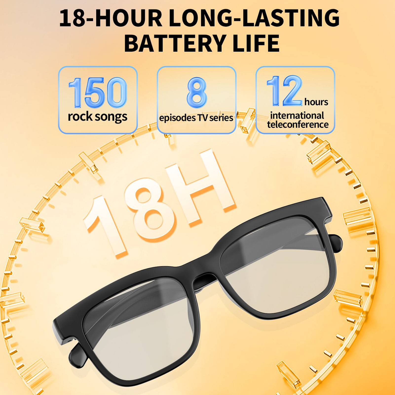 Audio Music Light - Gafas Inteligentes con Audio para Mujer