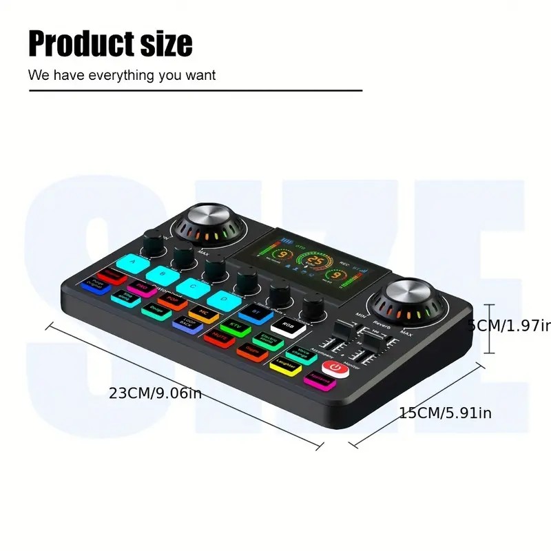 Audio Music Voice Changer - Mezclador de Audio, Tarjeta de Sonido