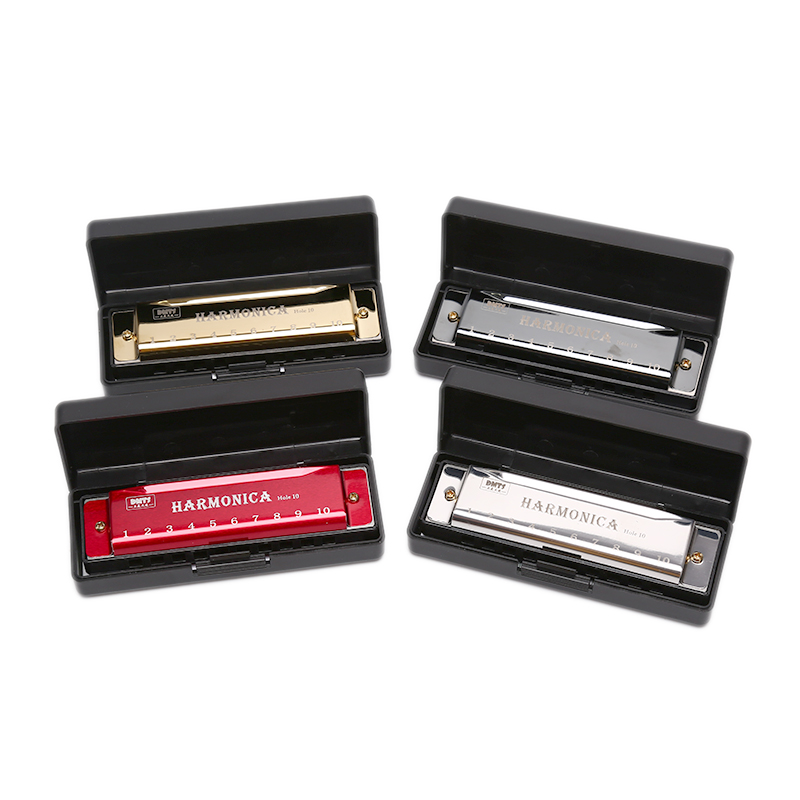 Harmonica 10 Hole - Armónica de resina con núcleo de