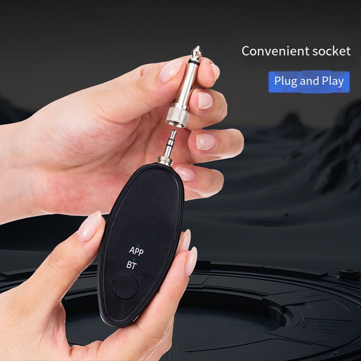 Adaptador receptor de Audio 3, - Audio And Music Splitter reseña y precio