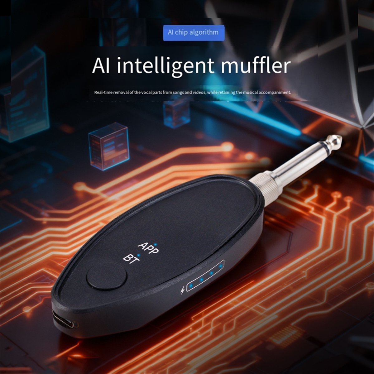 Adaptador receptor de Audio 3, - Audio And Music Splitter reseña y precio