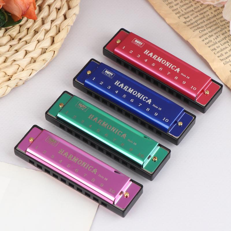 Armónica diatónica de 10 orifi - Harmonica 10 Hole reseña y precio