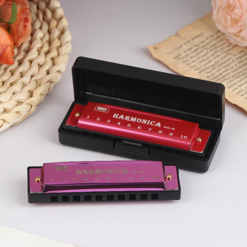 Armónica diatónica de 10 orifi - Harmonica 10 Hole reseña y precio