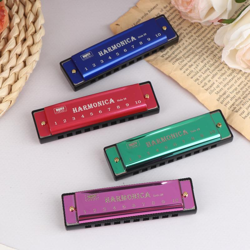 Armónica diatónica de 10 orifi - Harmonica 10 Hole reseña y precio
