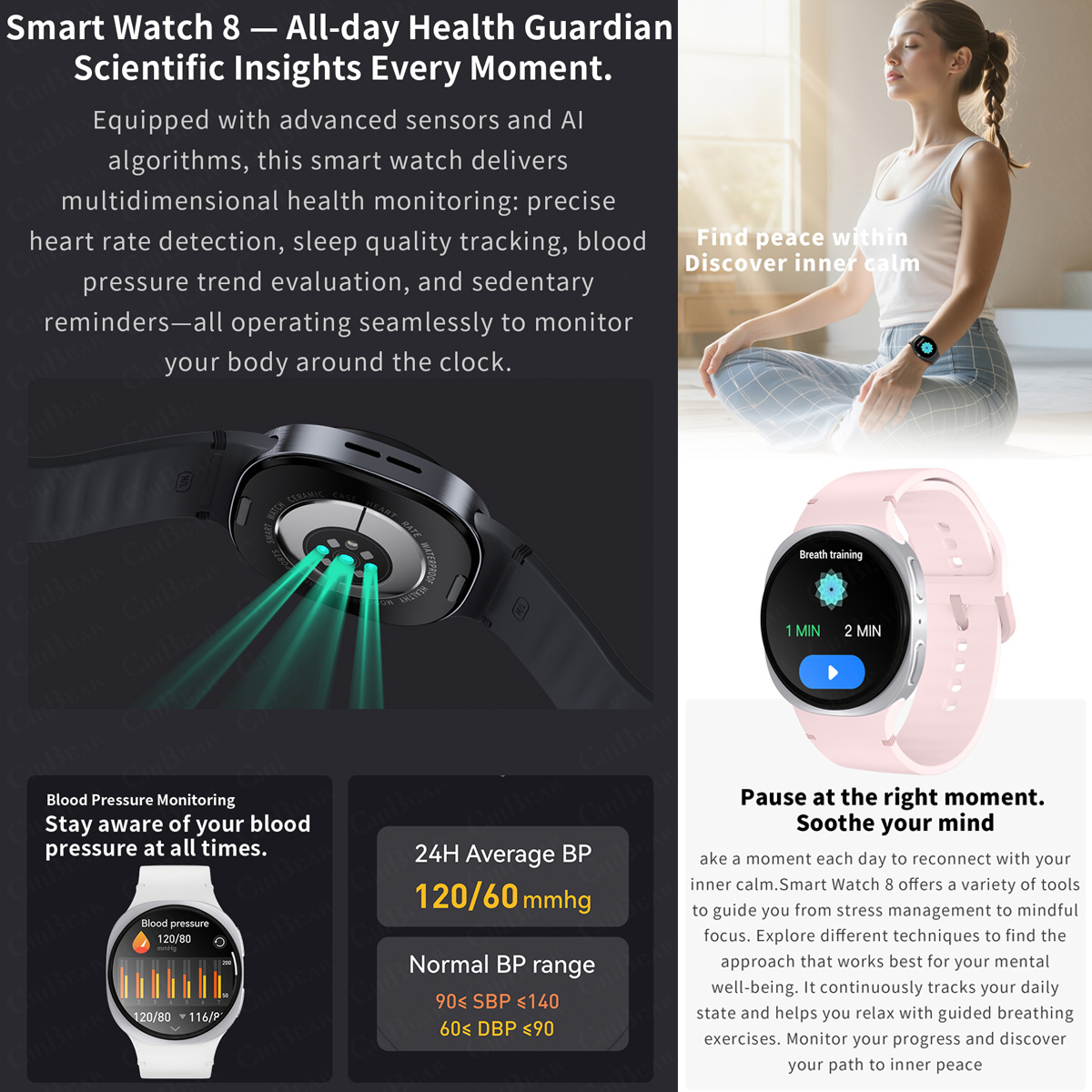 Reloj Inteligente 2026 con GPS - Audio Music Light reseña y precio