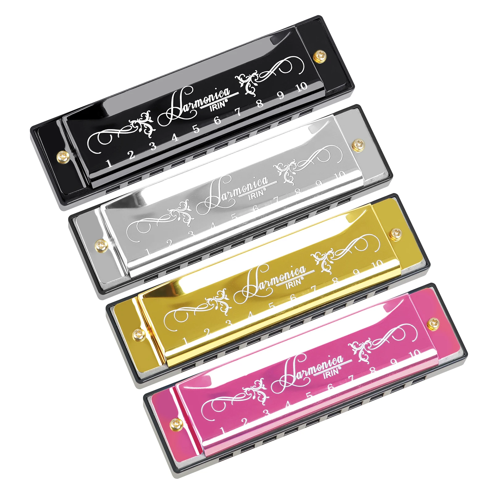 Armónica IRIN de 10 Orificios  - Harmonica 10 Hole reseña y precio