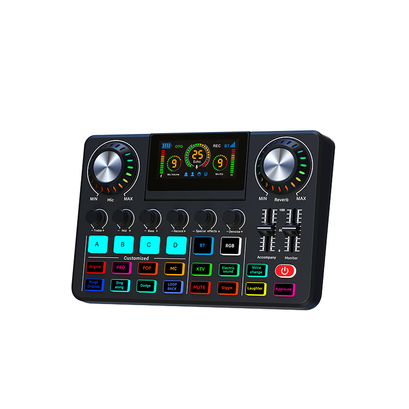 Mezclador de Audio F668, Tarje - Audio Music Voice Changer reseña y precio