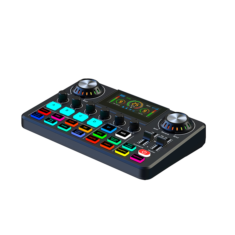 Mezclador de Audio F668, Tarje - Audio Music Voice Changer reseña y precio