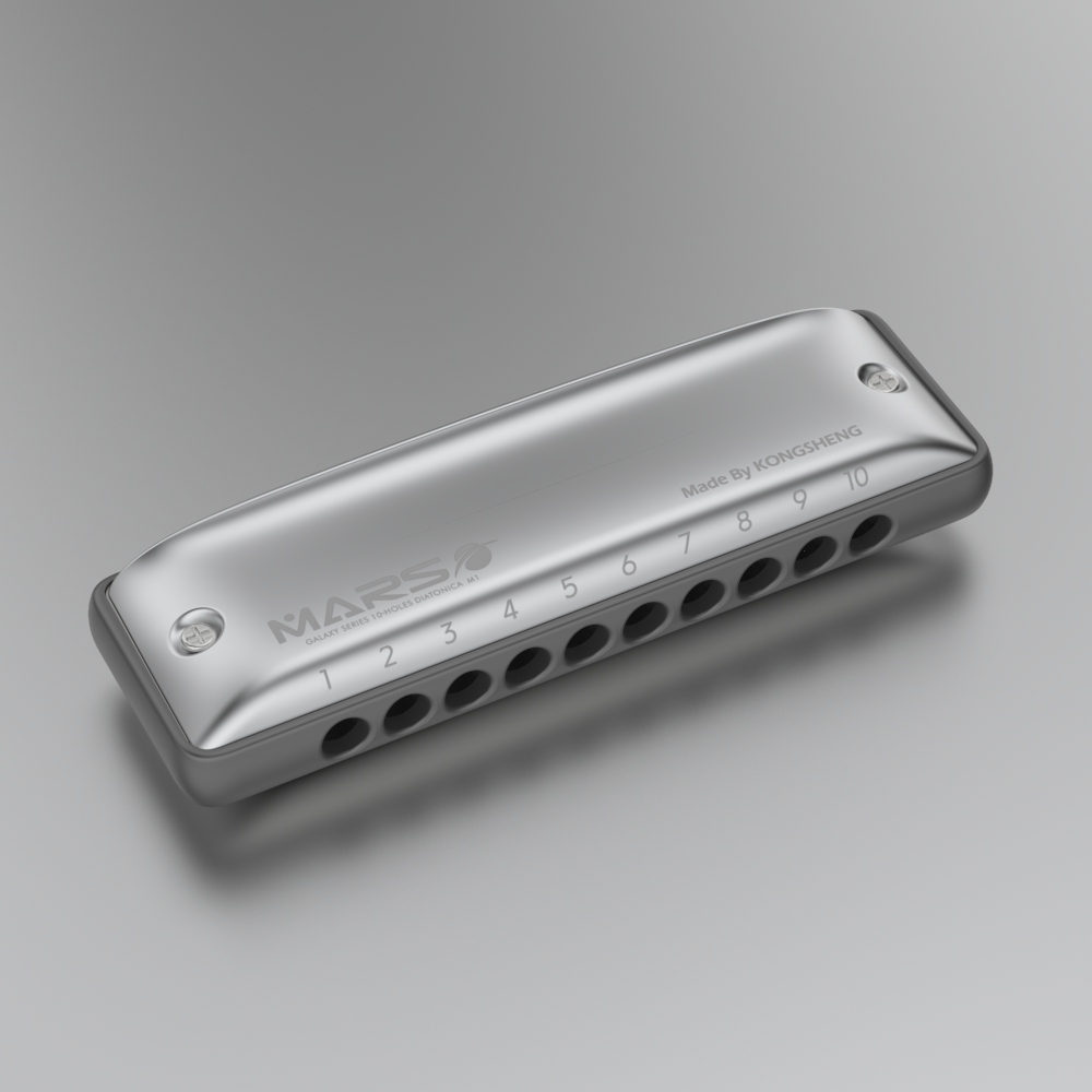 KONGSHENG M1MARS Agujero redon - Harmonica 10 Hole reseña y precio