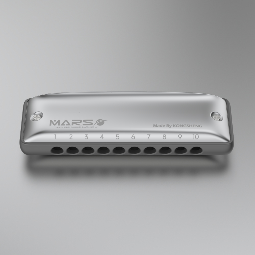 KONGSHENG M1MARS Agujero redon - Harmonica 10 Hole reseña y precio