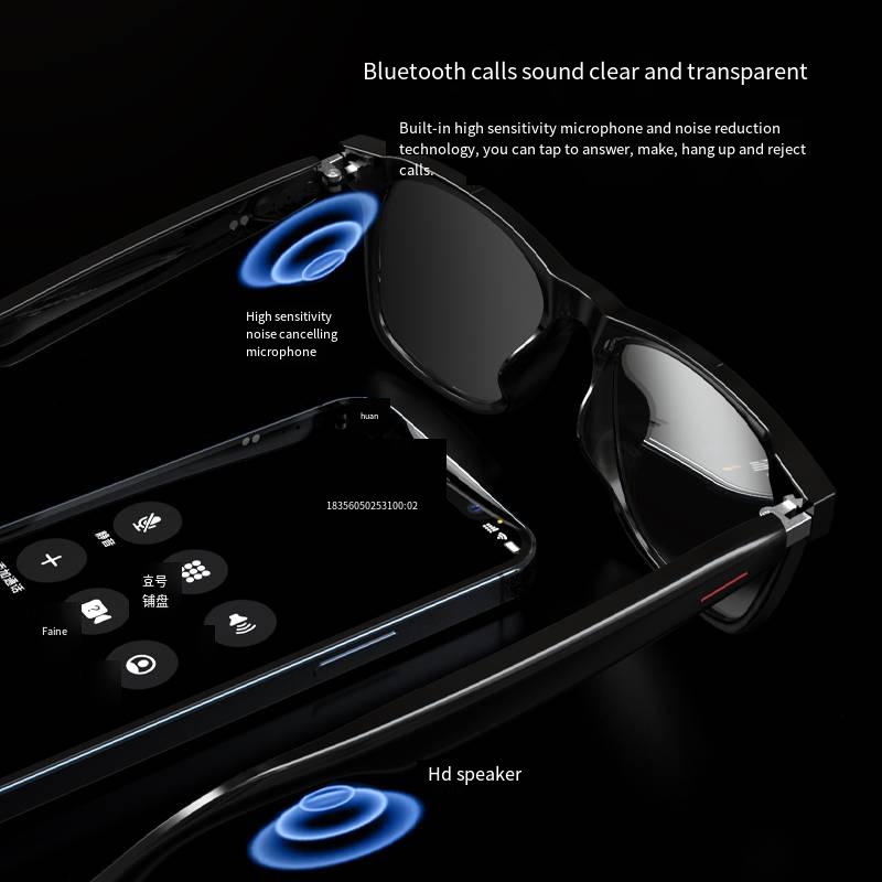 Gafas de ciclismo impermeables - Audio Music Light reseña y precio