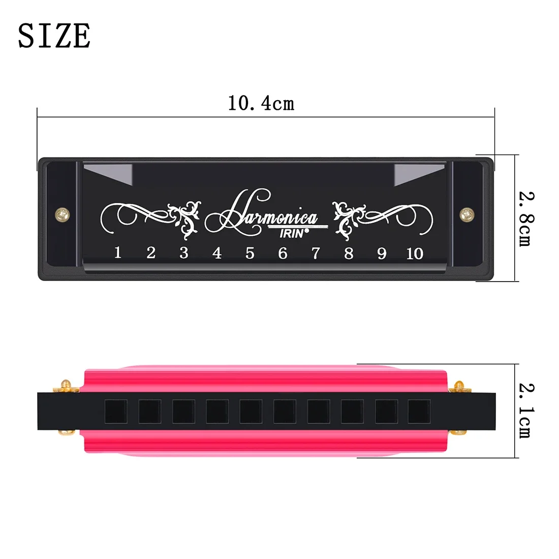 Armónica SLADE profesional de  - Harmonica 10 Hole reseña y precio