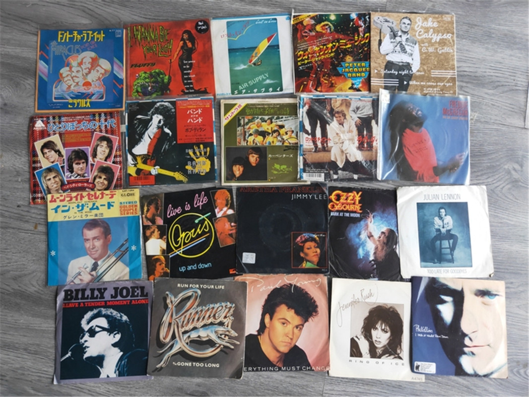 Discos de vinilo antiguos de 7 - Audio Music Lollipop reseña y precio