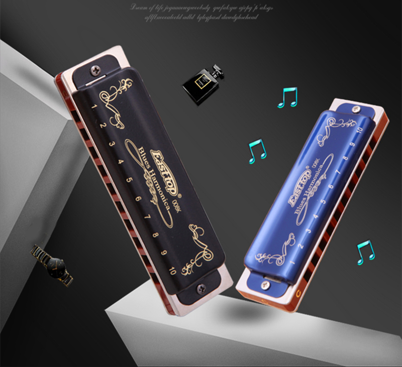 Armónica vendedora caliente T0 - Harmonica 10 Hole reseña y precio