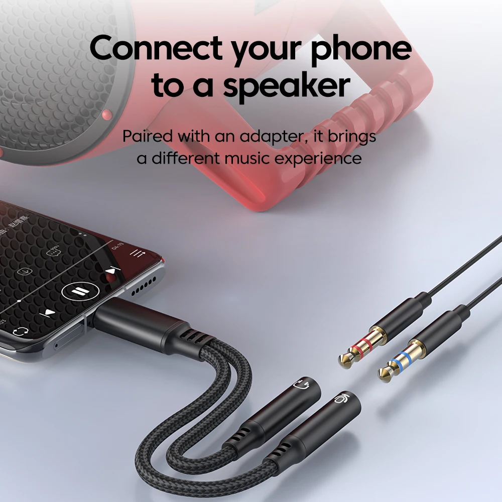 Cable de Audio tipo C macho a  - Audio And Music Splitter reseña y precio