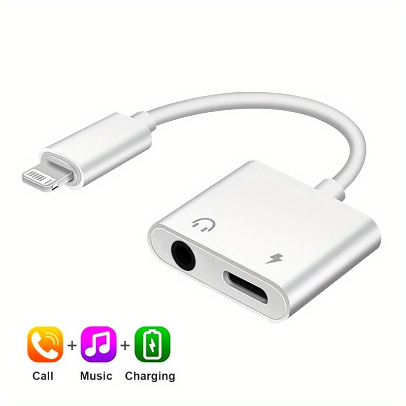 Adaptador Lightning 2 en 1 de  - Audio And Music Splitter reseña y precio