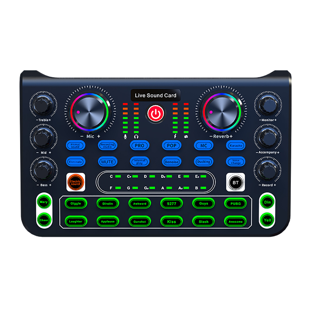 Placa mezcladora de sonido Tar - Audio Music Voice Changer reseña y precio