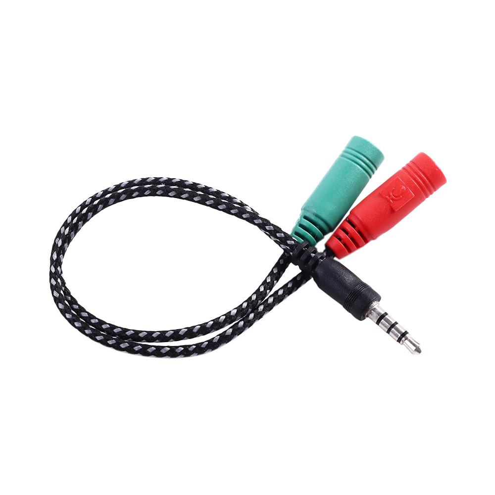 Cable de audio para escuchar m - Audio And Music Splitter reseña y precio