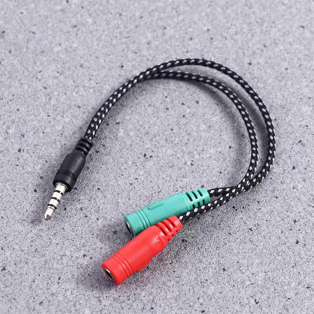 Cable de audio para escuchar m - Audio And Music Splitter reseña y precio