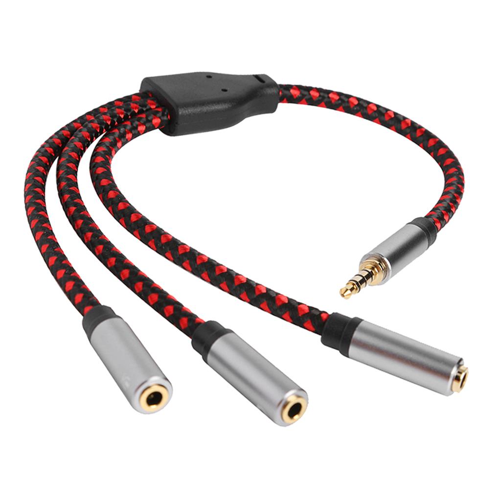 Divisor Auxiliar de Audio de 3 - Audio And Music Splitter reseña y precio
