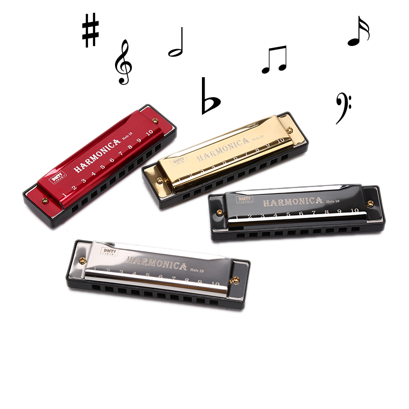 Armónica de resina con núcleo  - Harmonica 10 Hole reseña y precio
