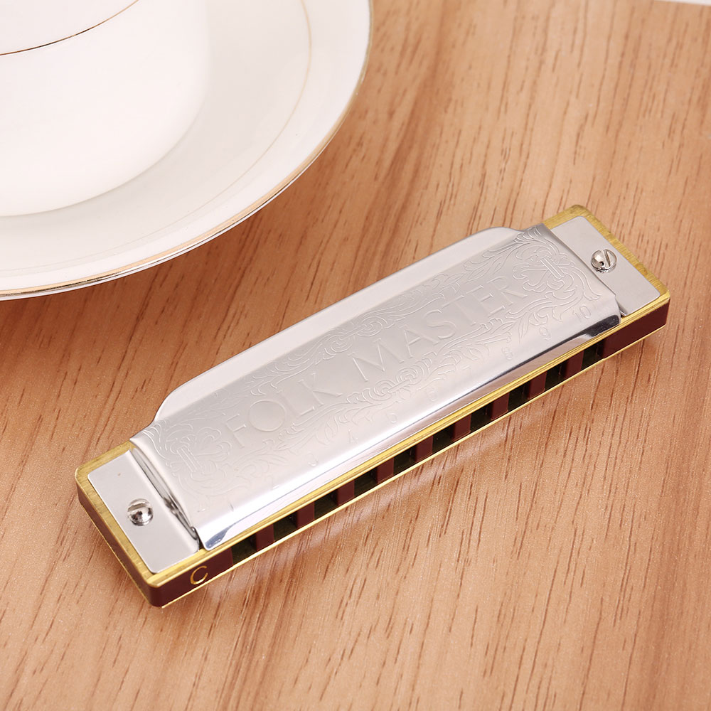 Armónica Folk Master 1072 Está - Harmonica 10 Hole reseña y precio
